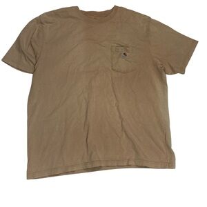 Carhartt Men's Brown Short Sleeve Tee Size XL